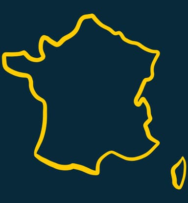 France map or corporate building