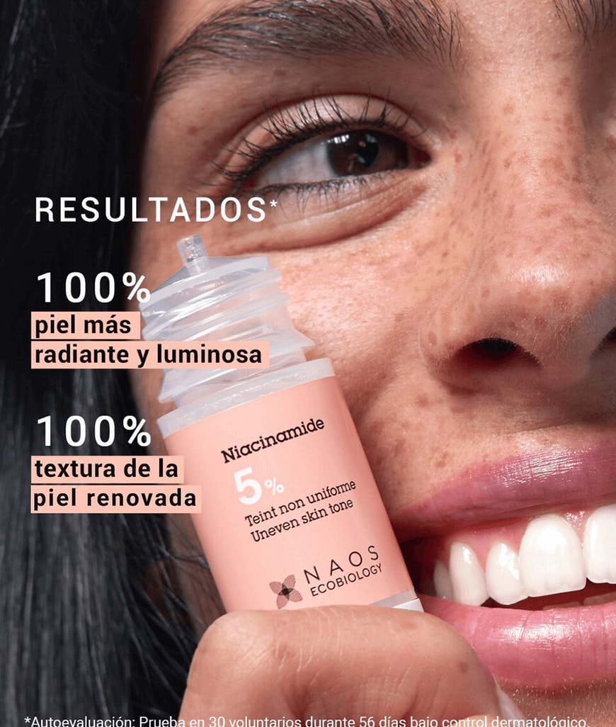 Resultados al usar Niacinamida