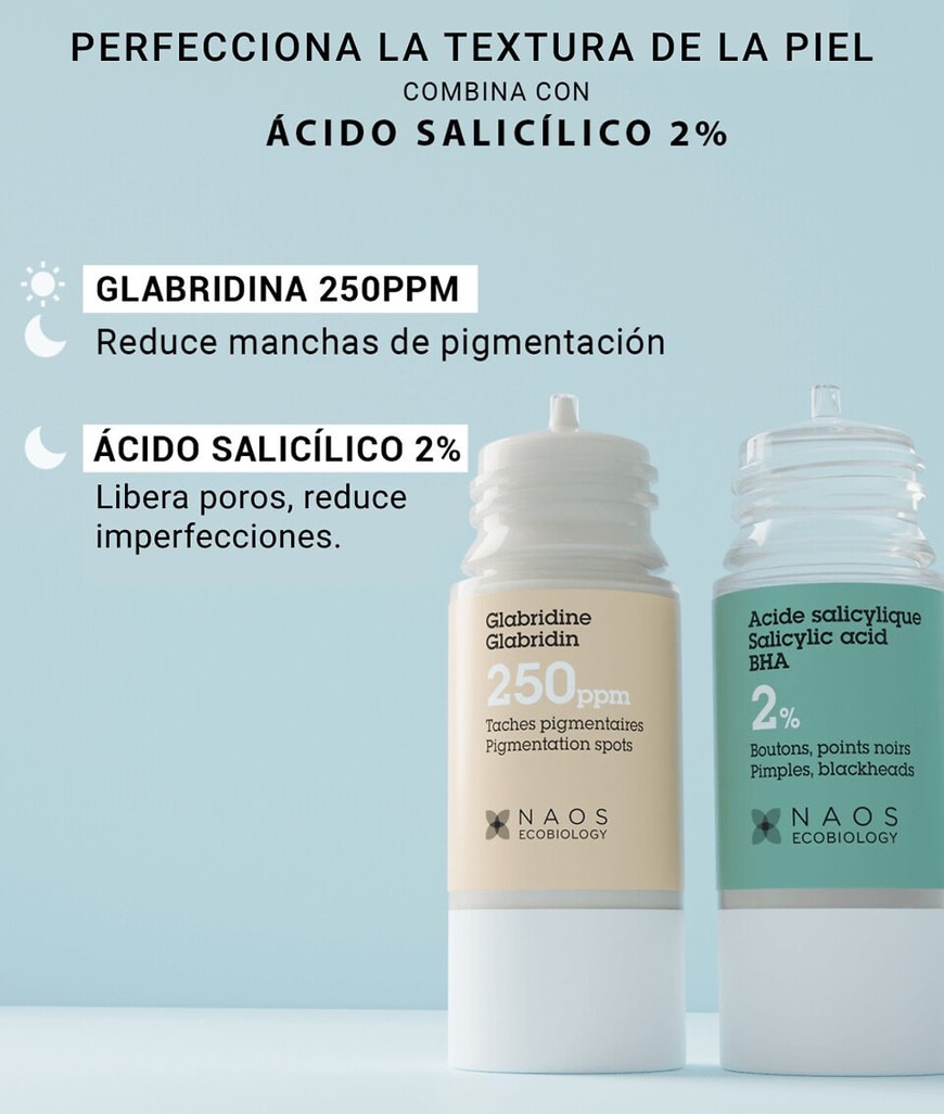 El compañero perfecto de la Glabridina: Ácido Salicílico