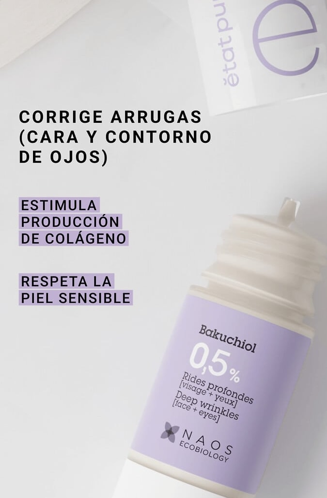 Beneficios principales del Activo Puro Bakuchiol